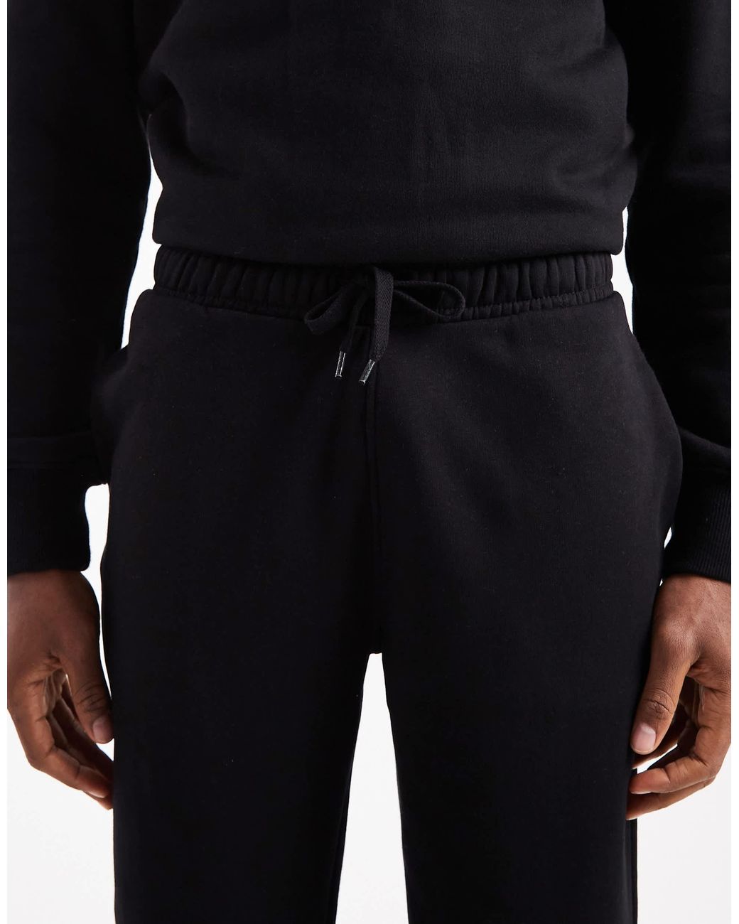 ASOS – basic-jogginghose in Black für Herren