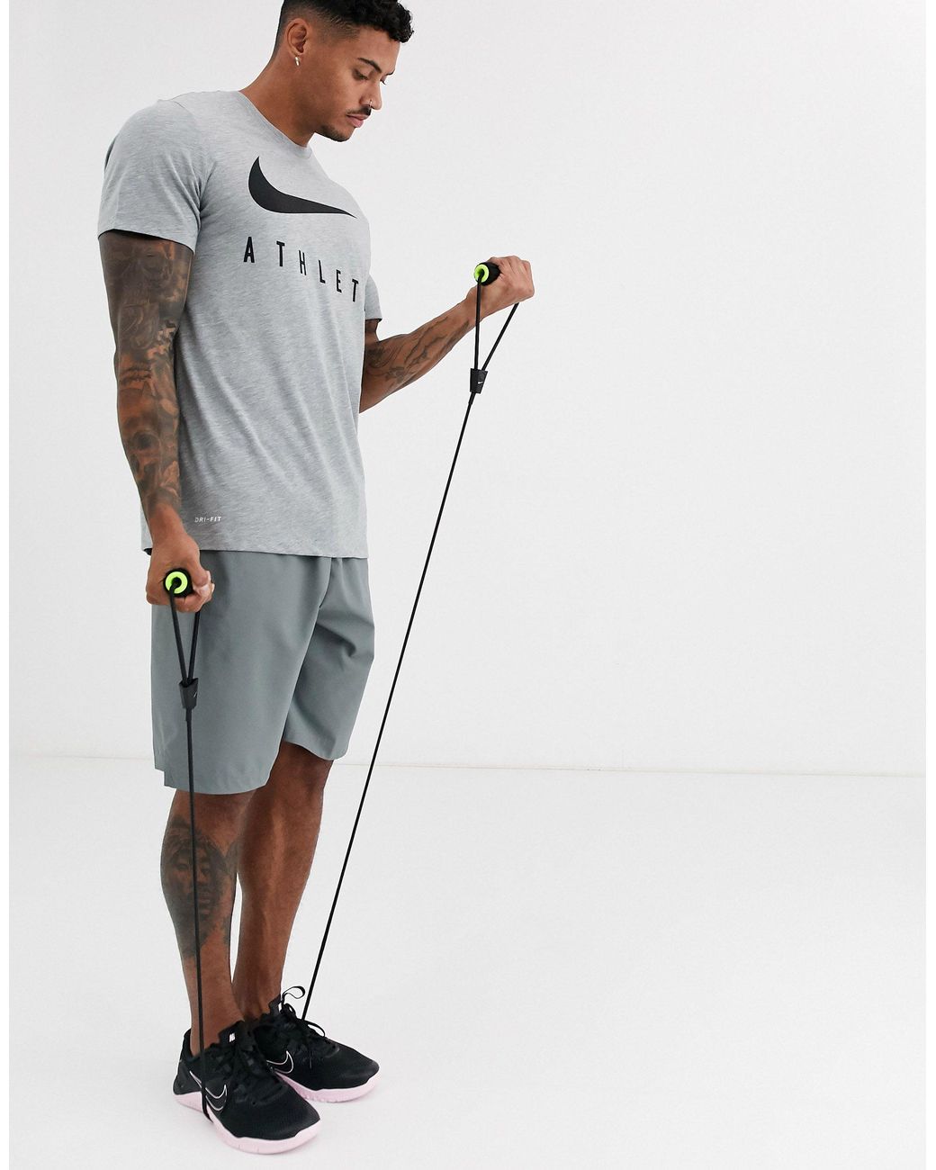 Nike Athlete T-shirt in Grey for Men Lyst