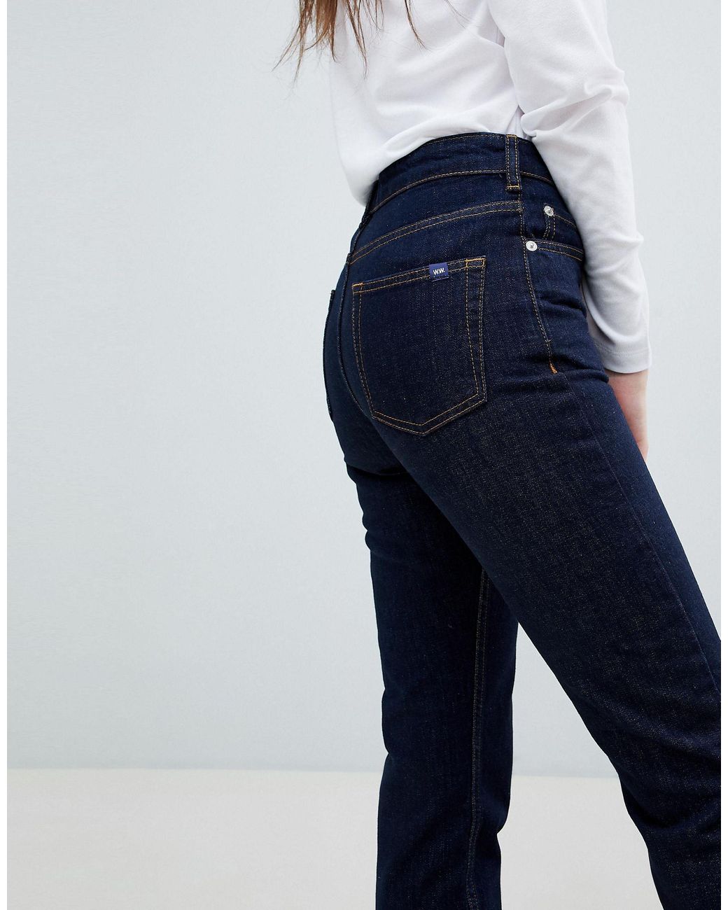 WOOD WOOD Lea Skinny Jeans in Blue | Lyst