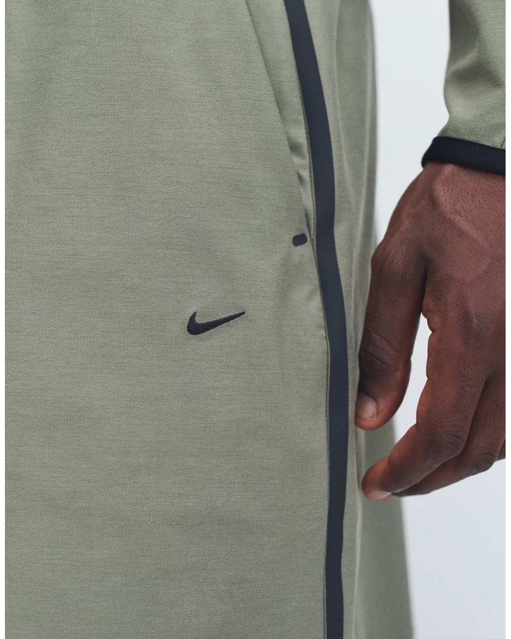 Nike Gray Tech Shori Shorts for men