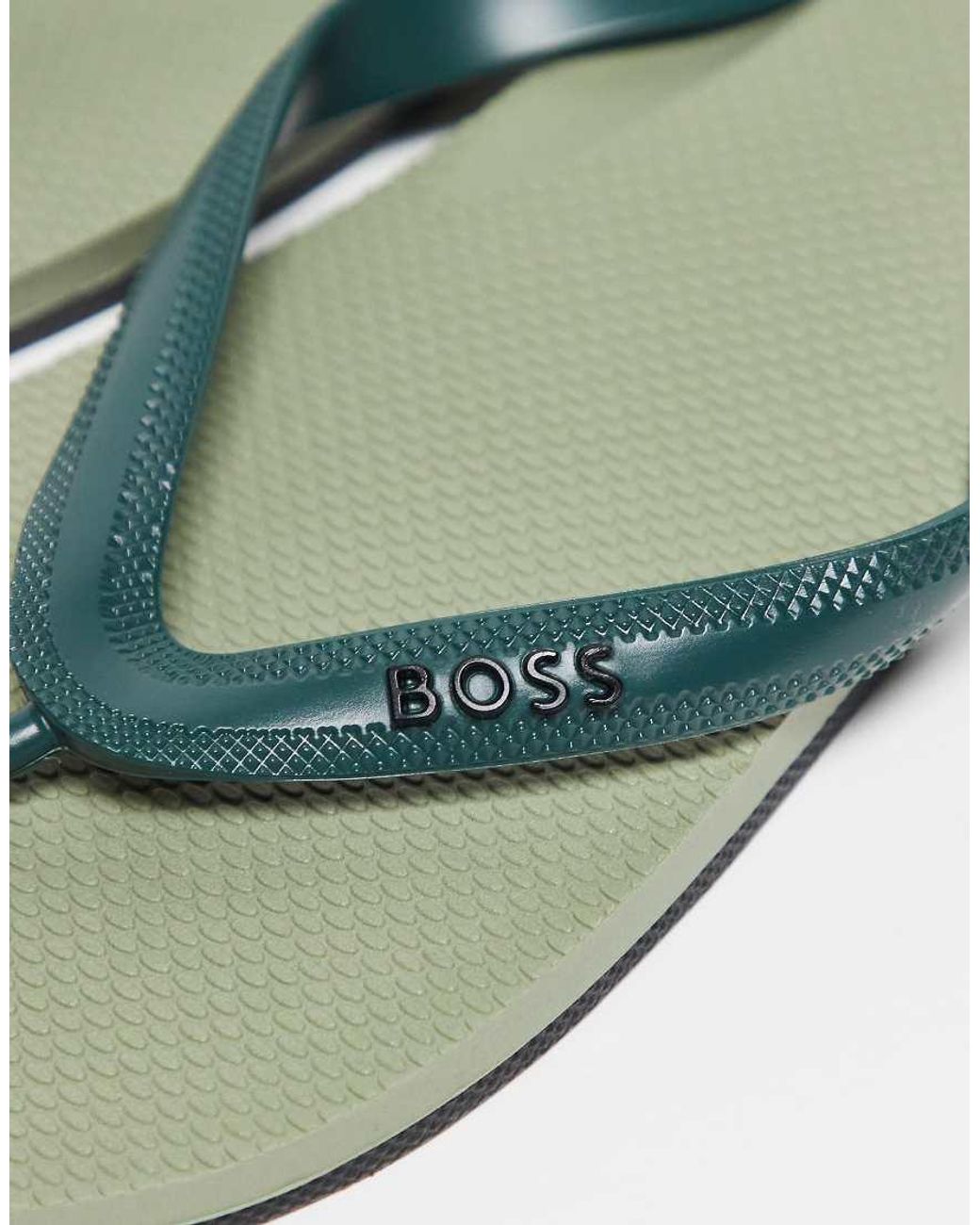 Boss Green Boss Tracy Logo Flip Flops for men