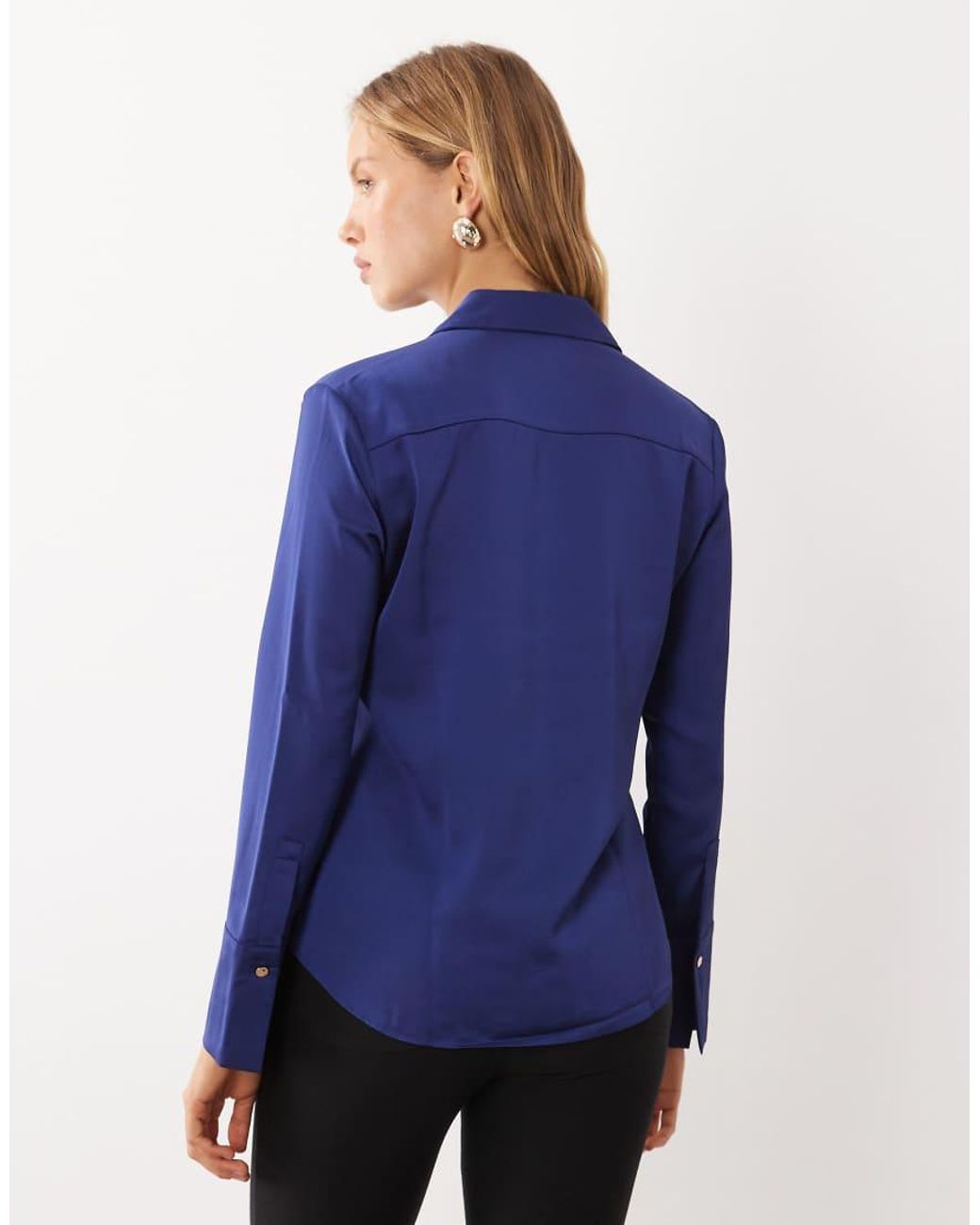 Mango Blue Classic Shirt