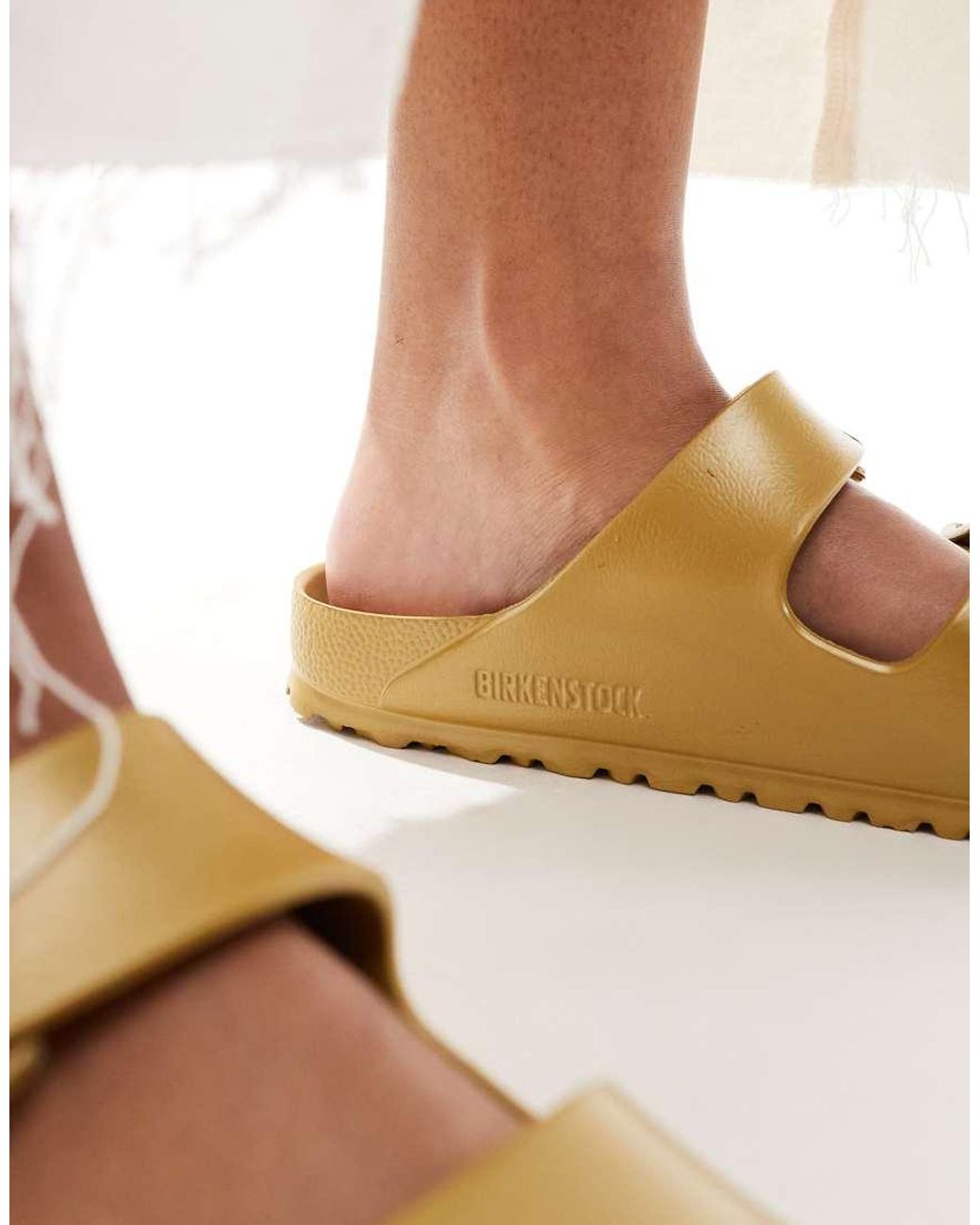 Birkenstock Natural Arizona Eva Sandals