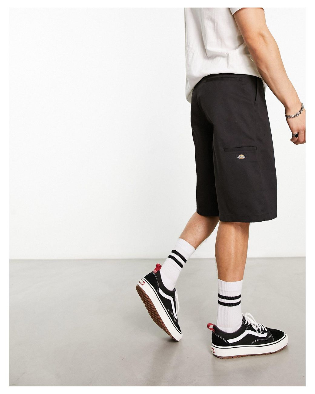 Dickies 13 Inch Tailored Shorts in White for Men | Lyst