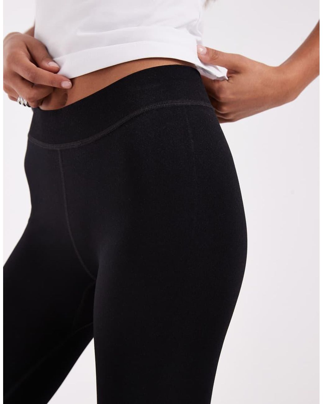 ASOS White Seamless Capris leggings