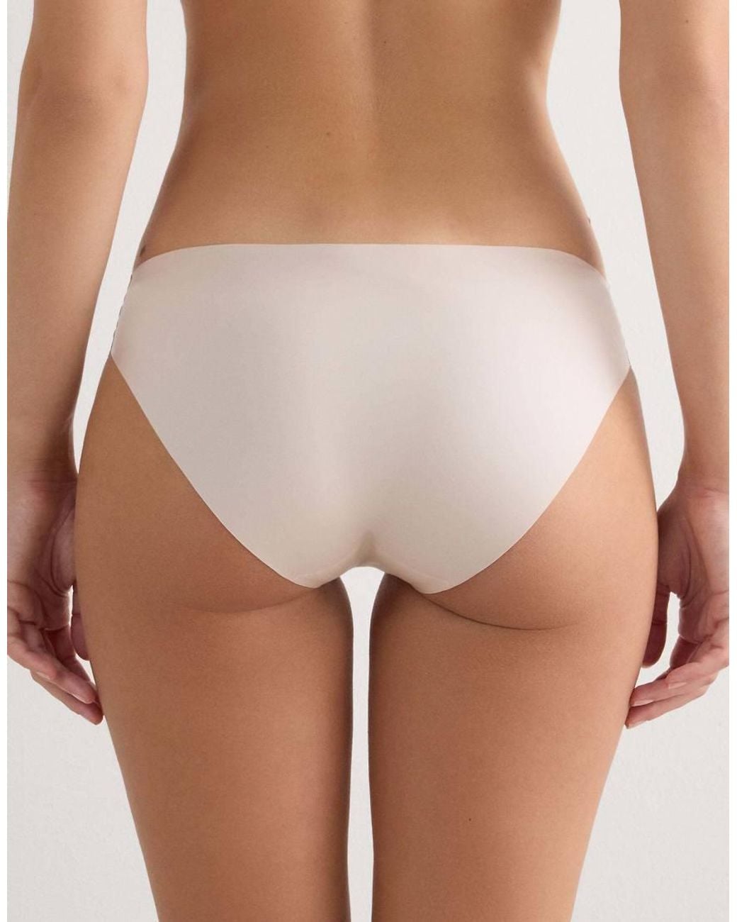 Intimissimi Natural Seamless Microfibre Snug-Fit Panties