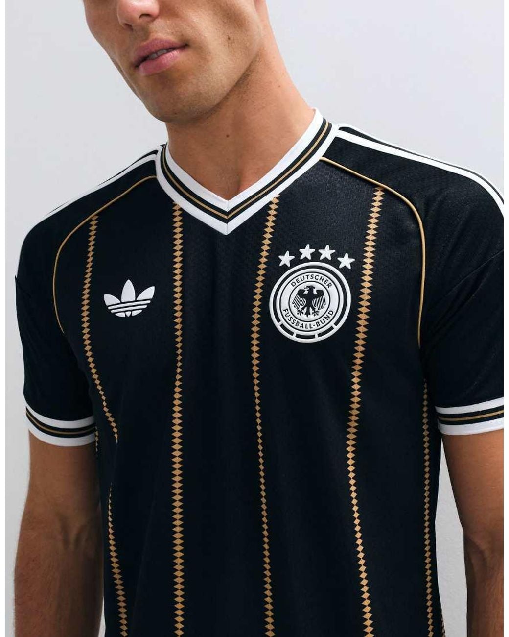 Adidas Originals Blue Adidas Football Germany 26/27 Third Shirt for men