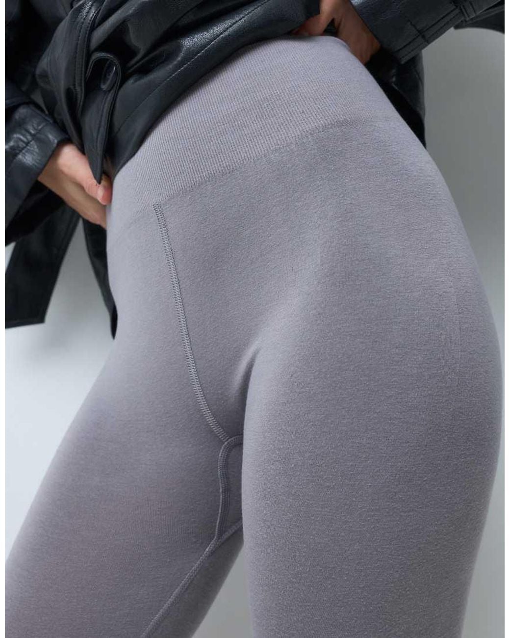 ASOS Gray Soft Seamless Stirrup legging