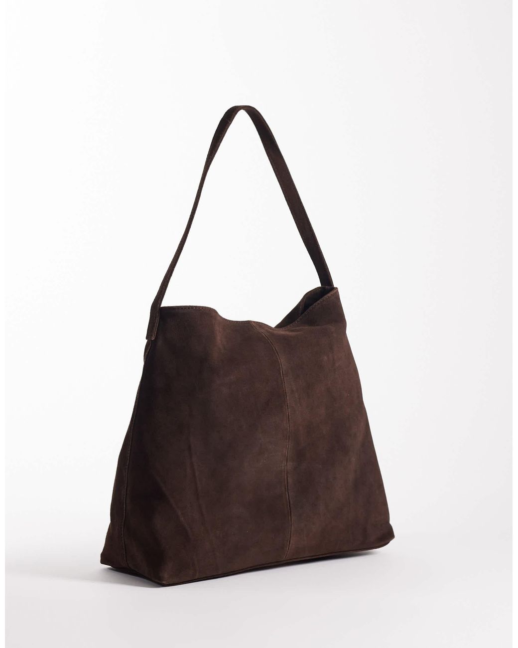 ASOS Brown – tragetasche aus wildleder