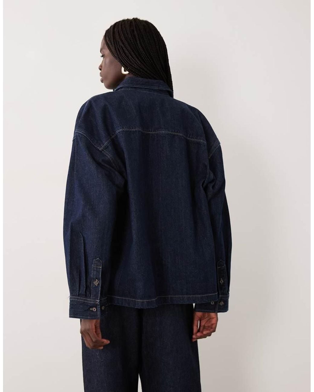 Dickies Blue Mechanic Oversized Denim Shirt