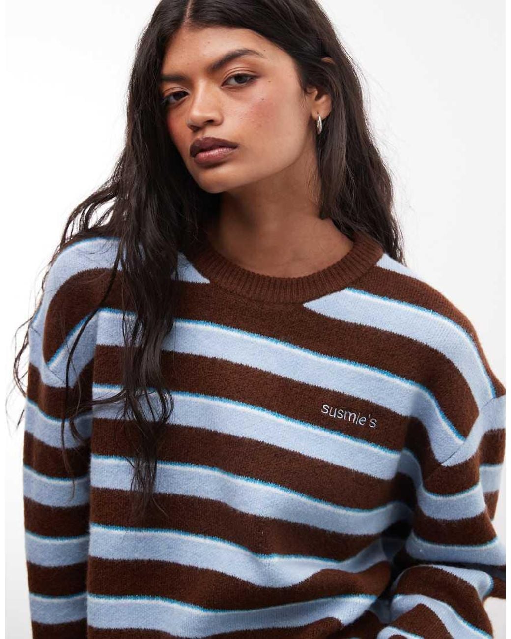 Susmie's Multicolor Long Sleeve Fuzzy Knit Jumper