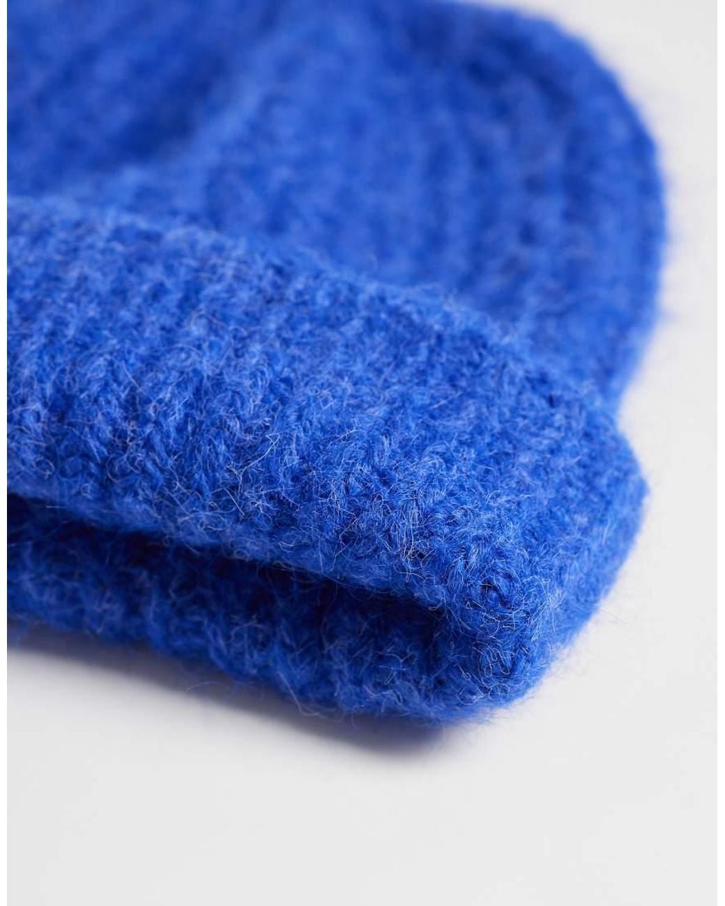 ASOS Blue Chunky Knit Beanie