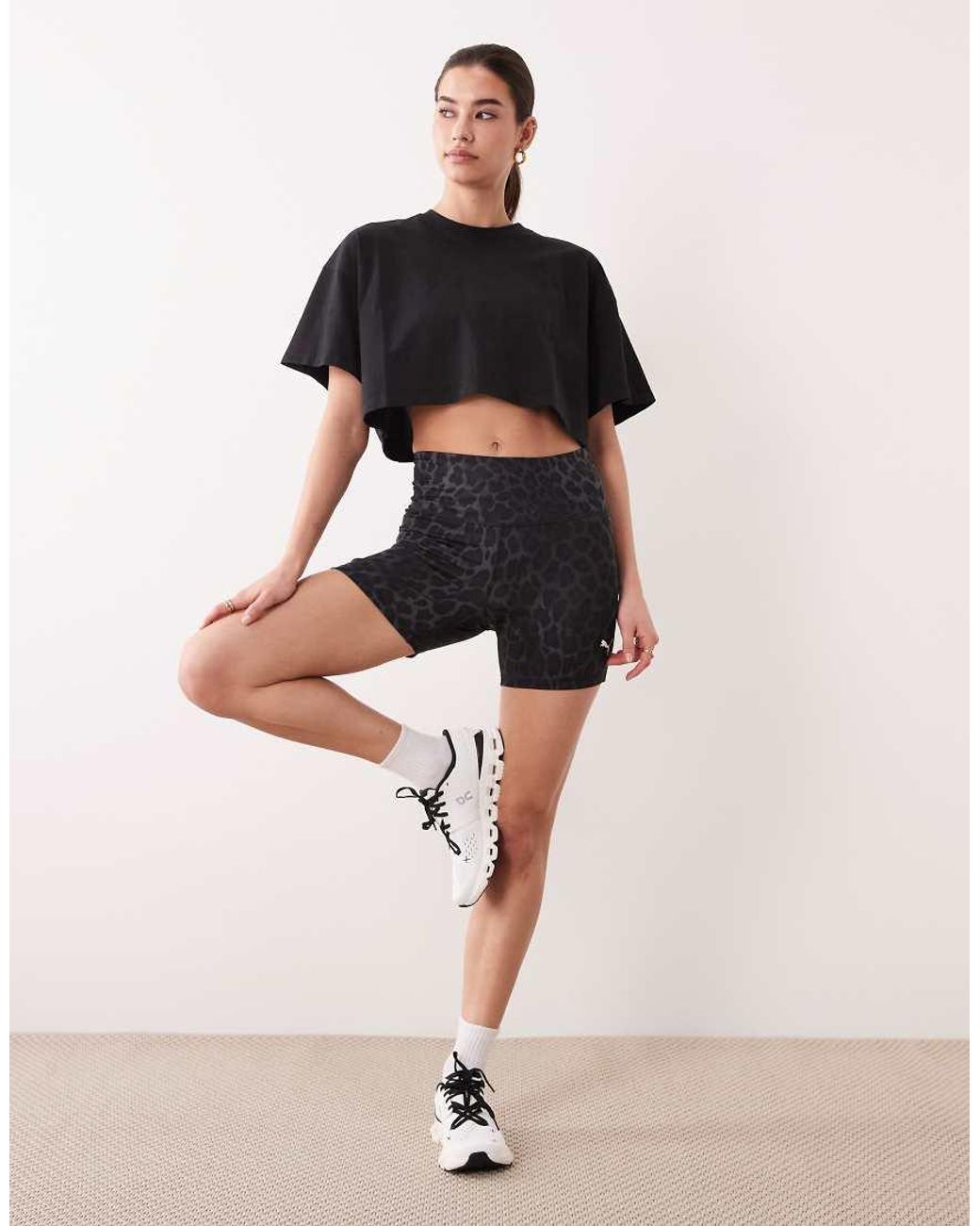 PUMA Black Tad Essentials 5" Shorts