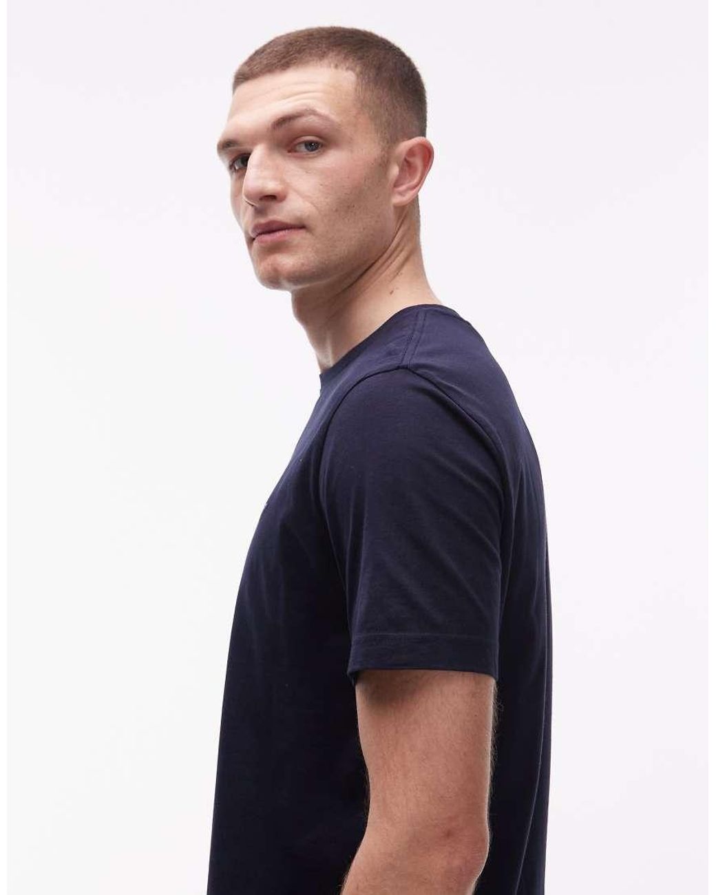 Gant Blue Archive Logo T-shirt for men