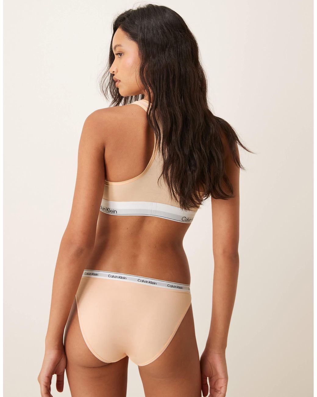 Icon - bas Calvin Klein en coloris Brown