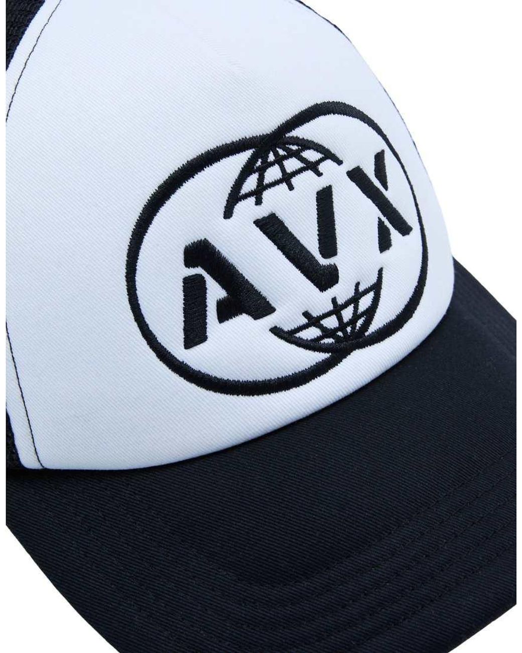 AVX White Mccardle Trucker Baseball Cap for men
