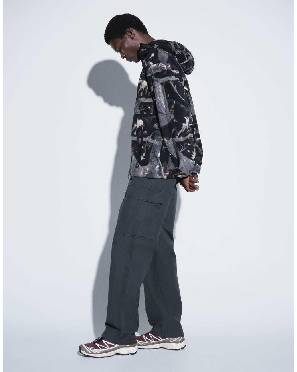 Levi's Black Xx Cargo Straight Trousers for men