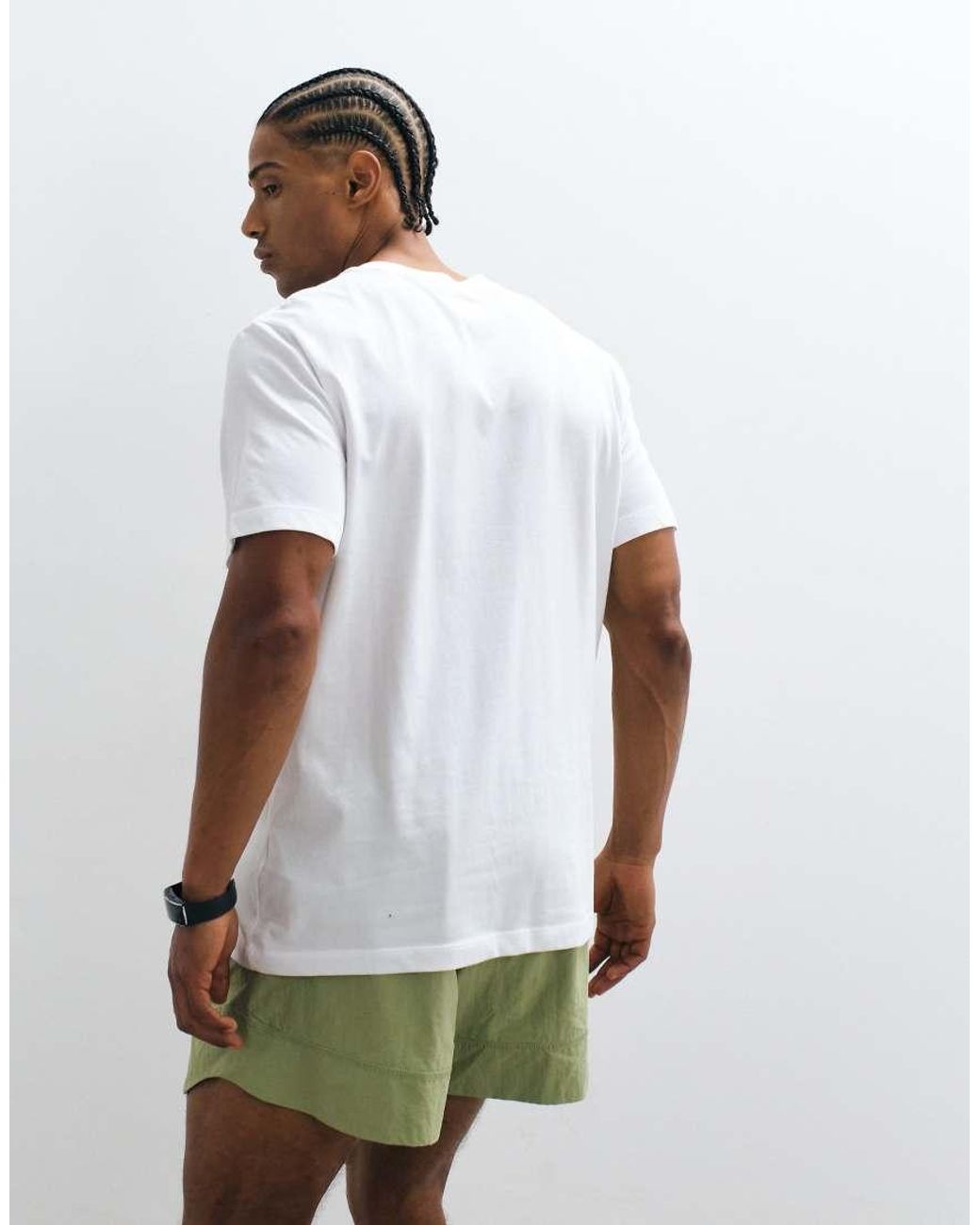 Nike White Pro Dri-Fit T-Shirt for men