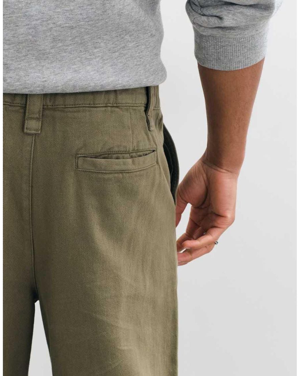 ASOS Green Loose Trousers for men
