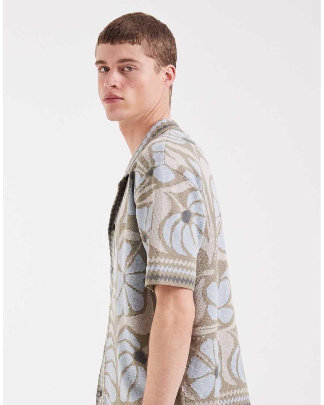 Only & Sons Gray Knit Shirt for men