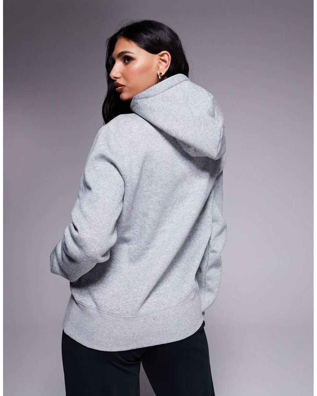 Nike Gray Phoenix Fleece Hoodie