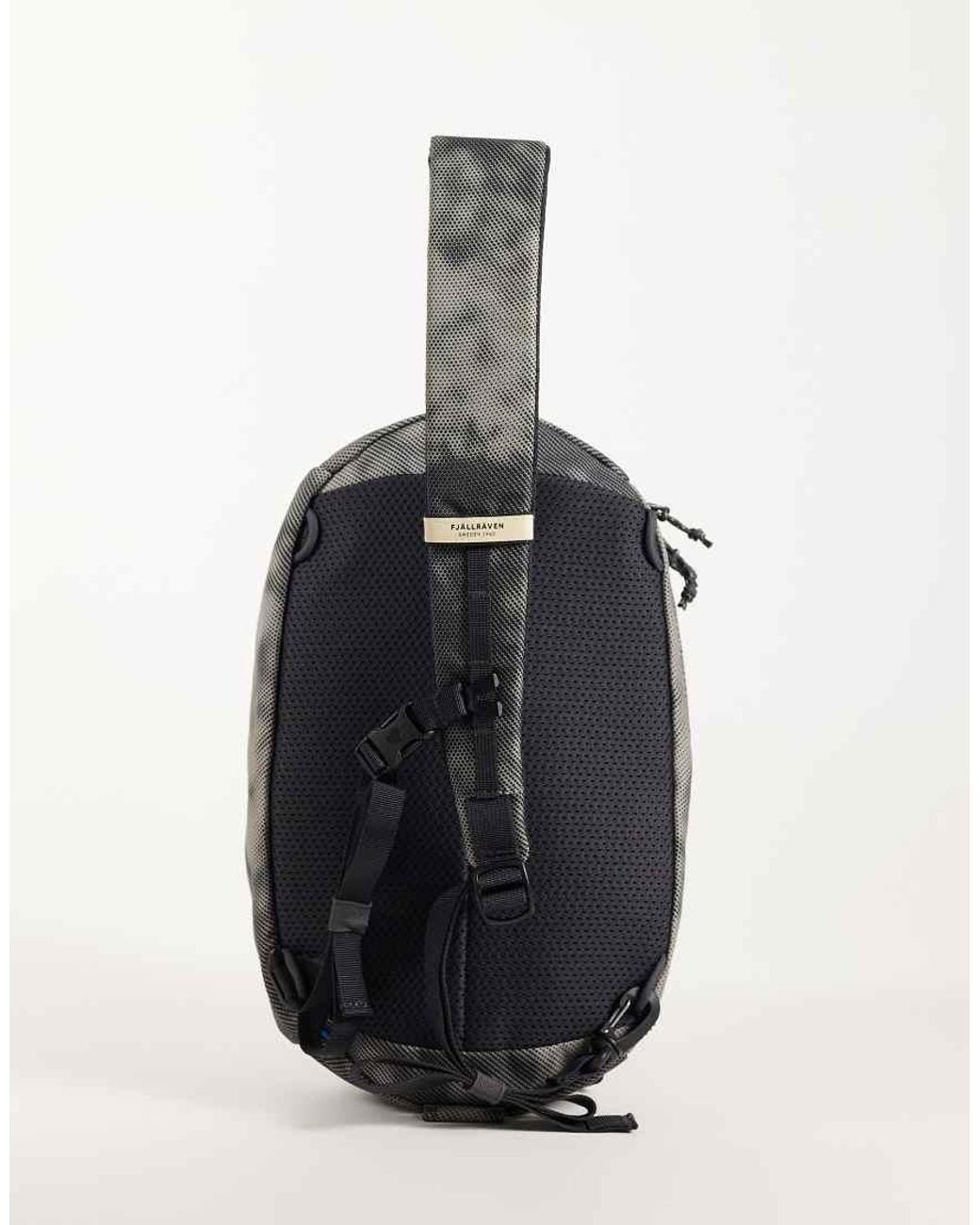 Fjallraven Gray Skule 6 Graphics Sling Crossbody Bag