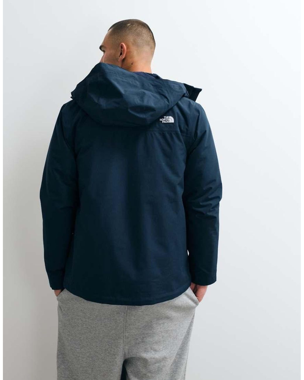 The North Face Blue Carto Mono Triclimate 3-In-1 Hooded Jacket for men