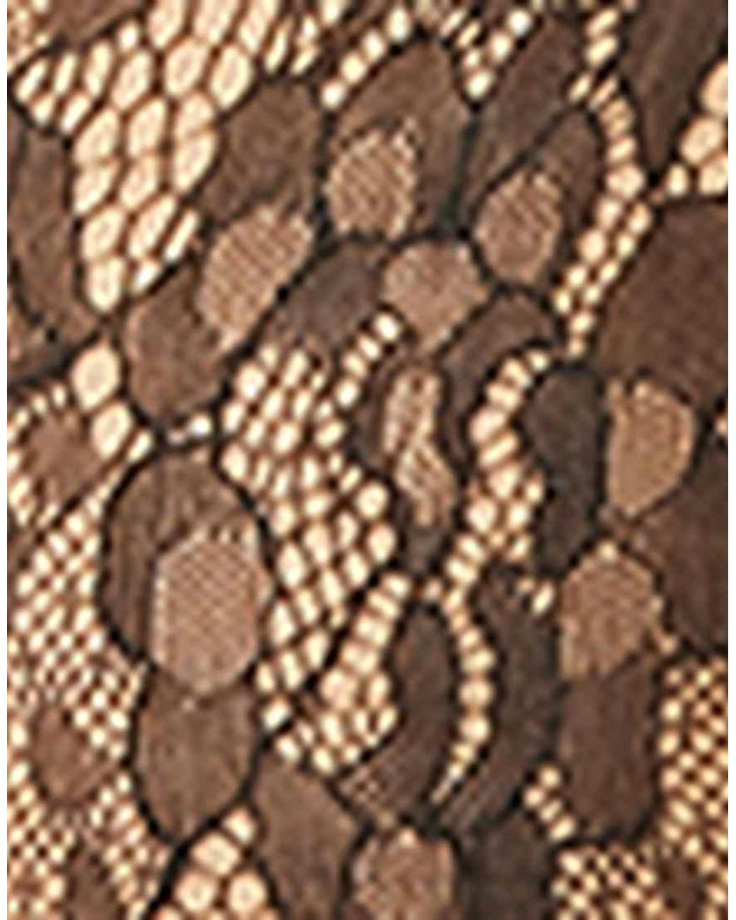 Calzedonia Natural Floral Lace Tights