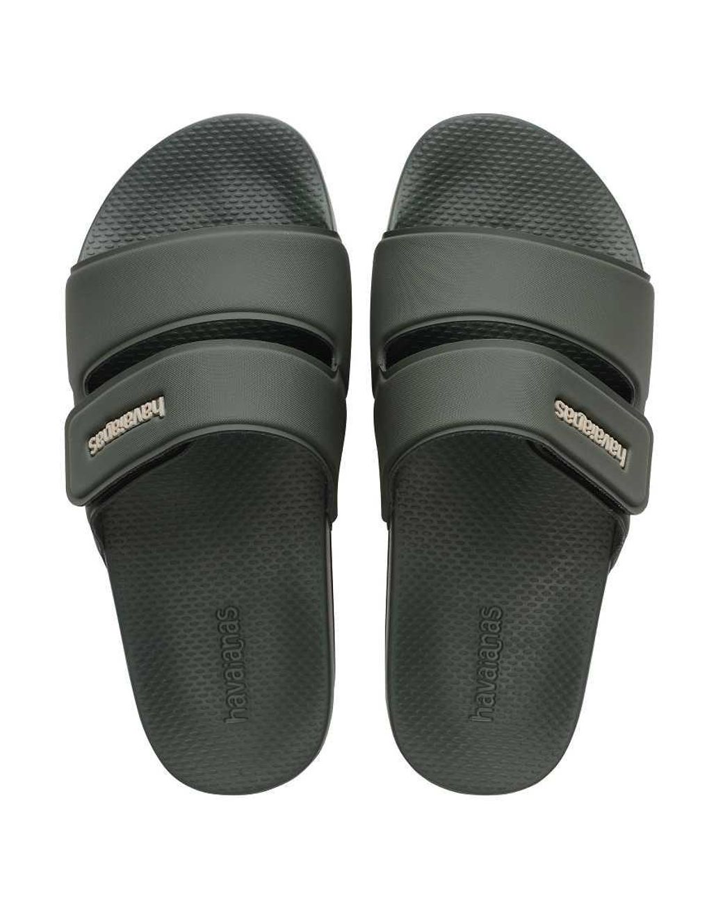 Havaianas Black Slide Strap Slides for men