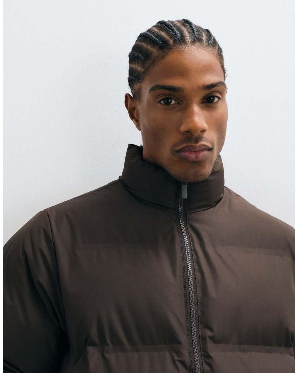 New Look Black Puffer Jacket for men