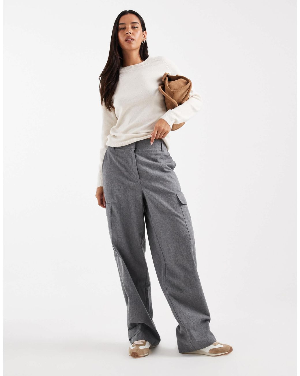 Pull ras ONLY en coloris Natural