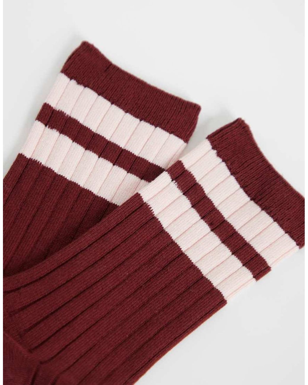 & Other Stories Red Cotton Socks