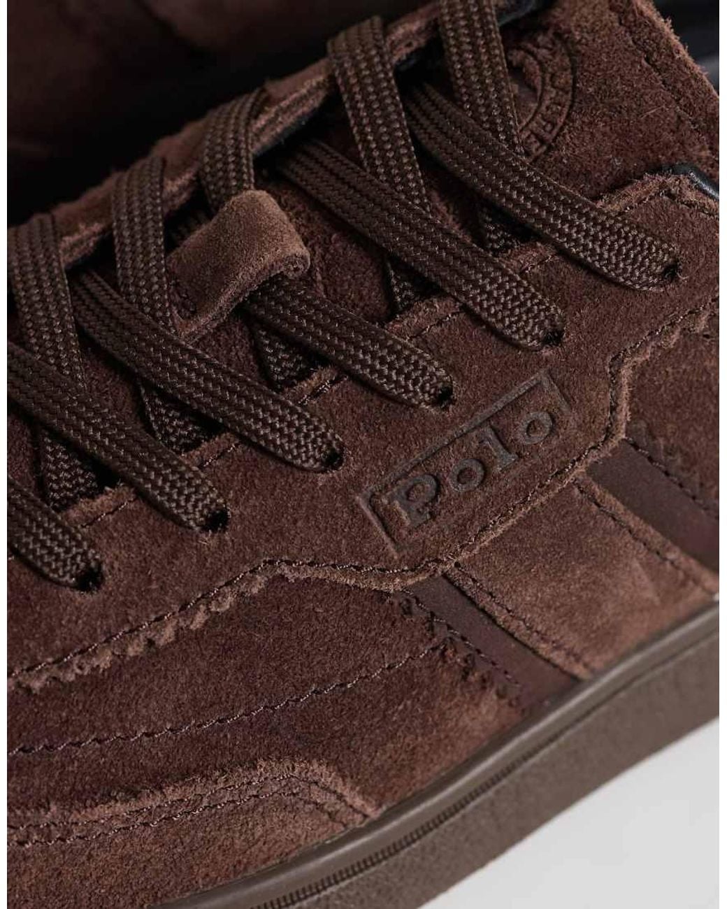 Polo Ralph Lauren Brown Trainers