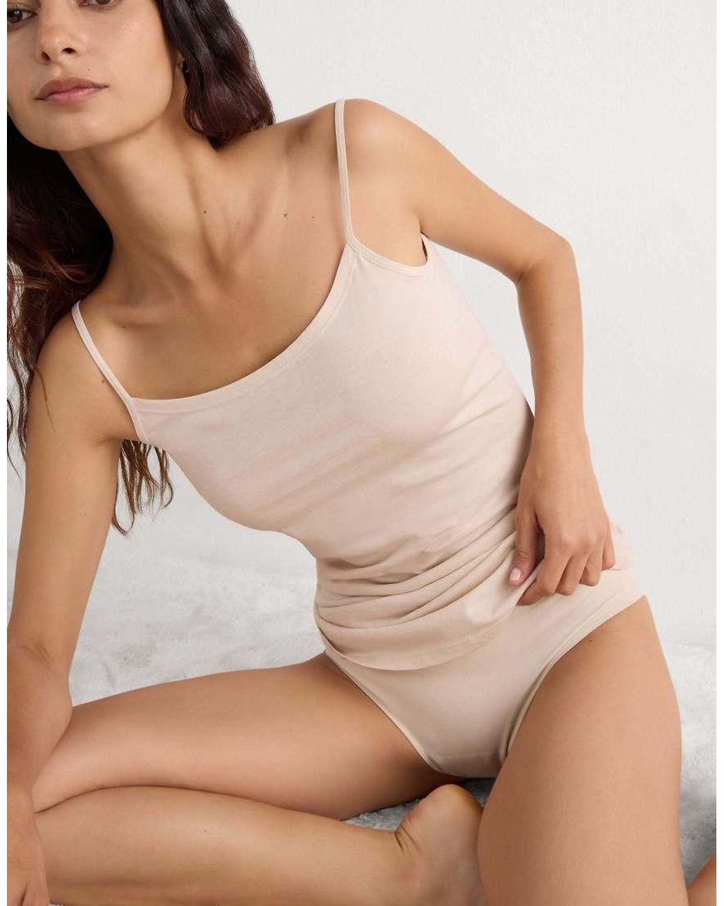 Intimissimi Natural Ultrafresh Cotton Vest Top