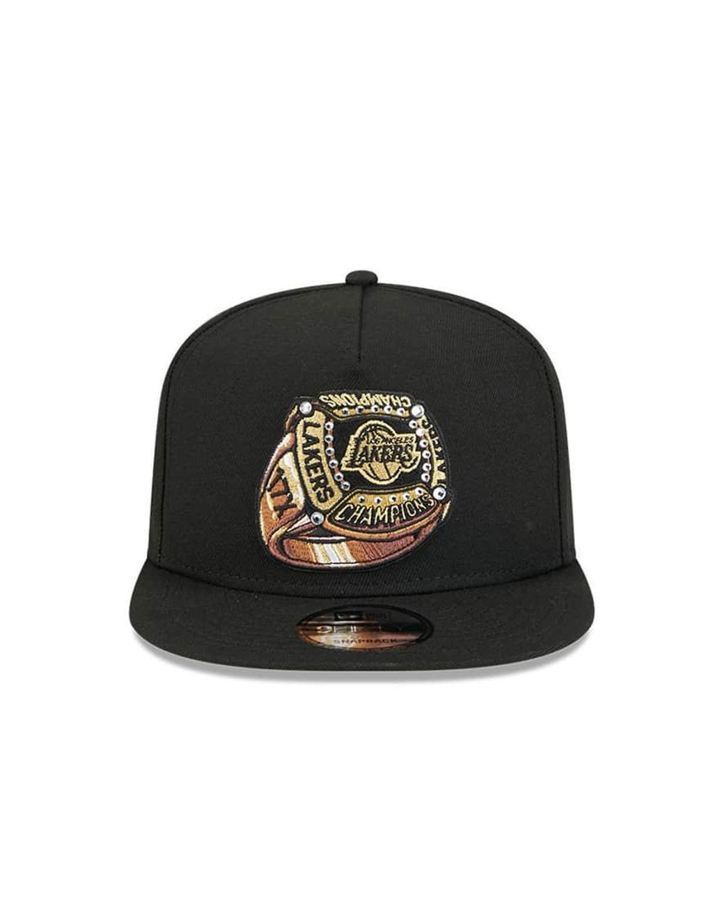 KTZ Black La Lakers 9fifty Ring Graphic Cap With Side Patch
