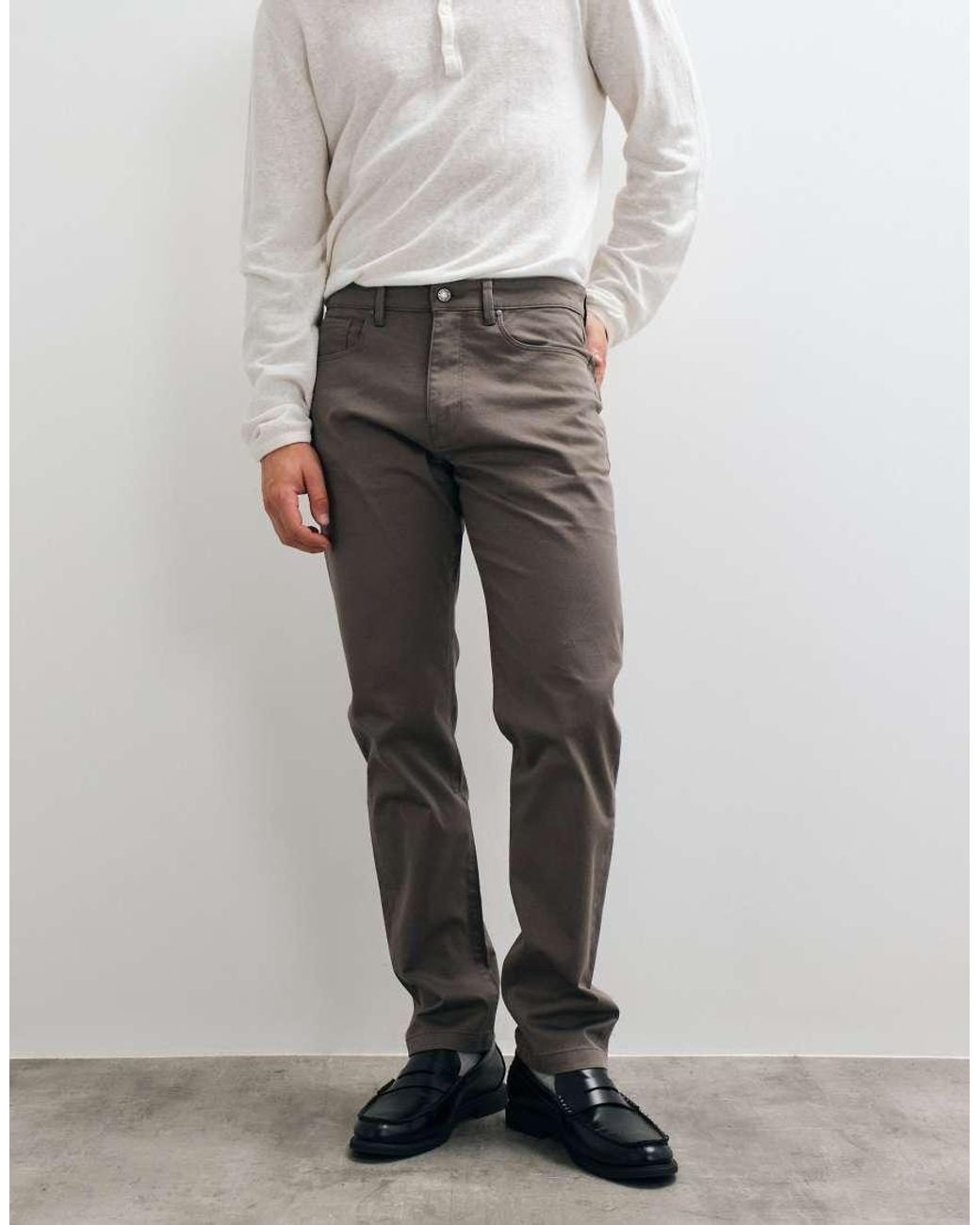 Mango White Chino for men