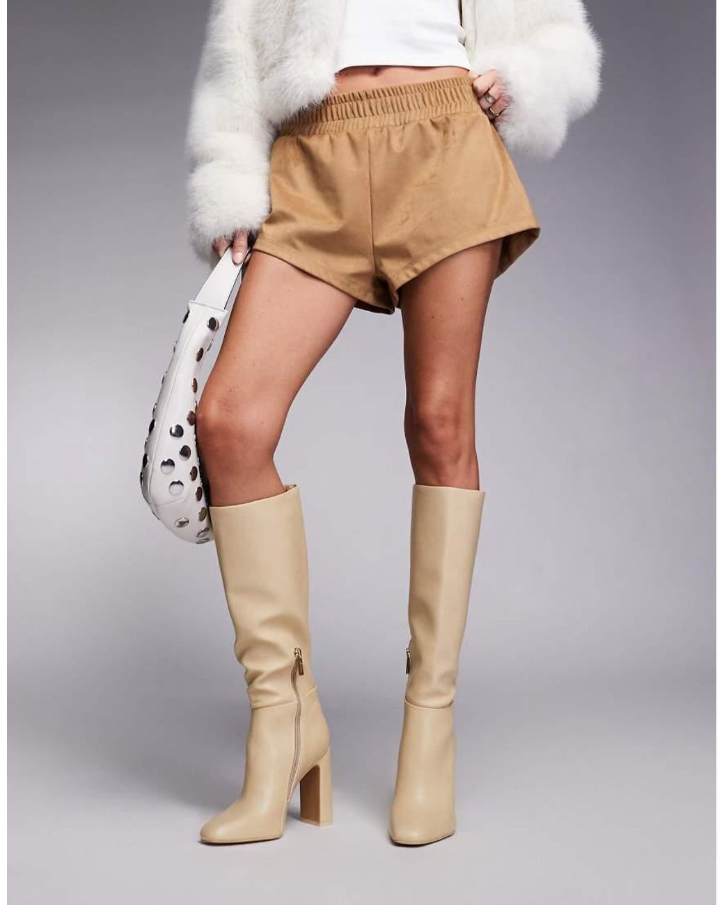 Steve Madden Natural Ally Knee Boot