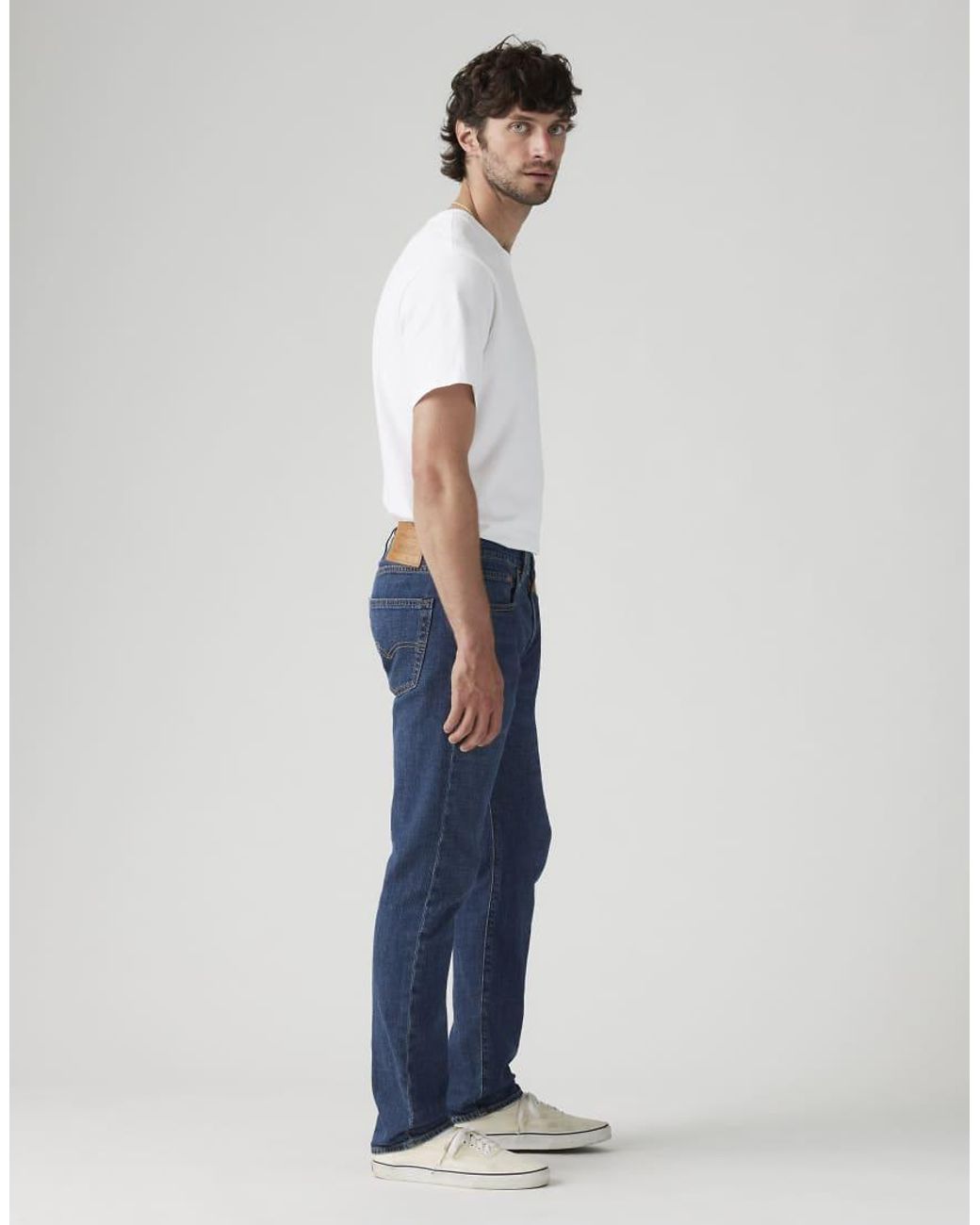 Levi's Blue 502 Taper Jeans for men