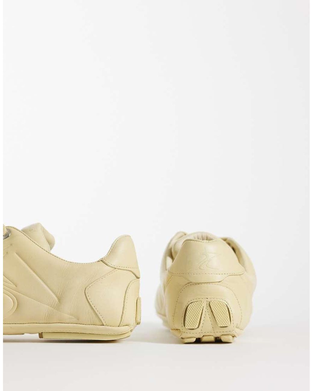 Bronx Natural Mad-dox Square Toe Trainers