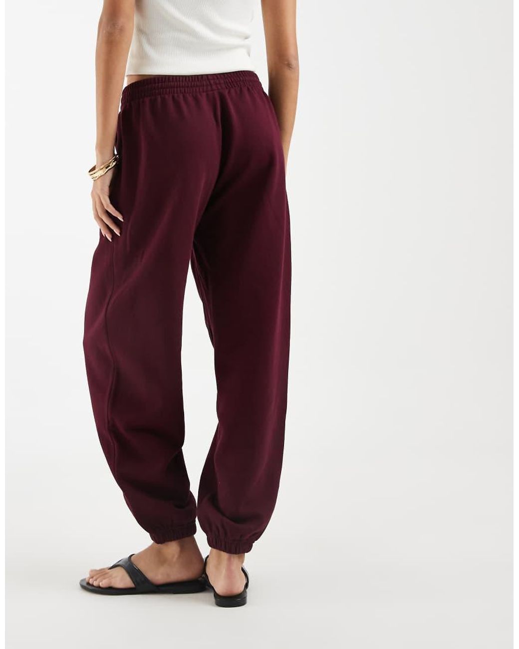 Adidas Originals Red Essential Joggers