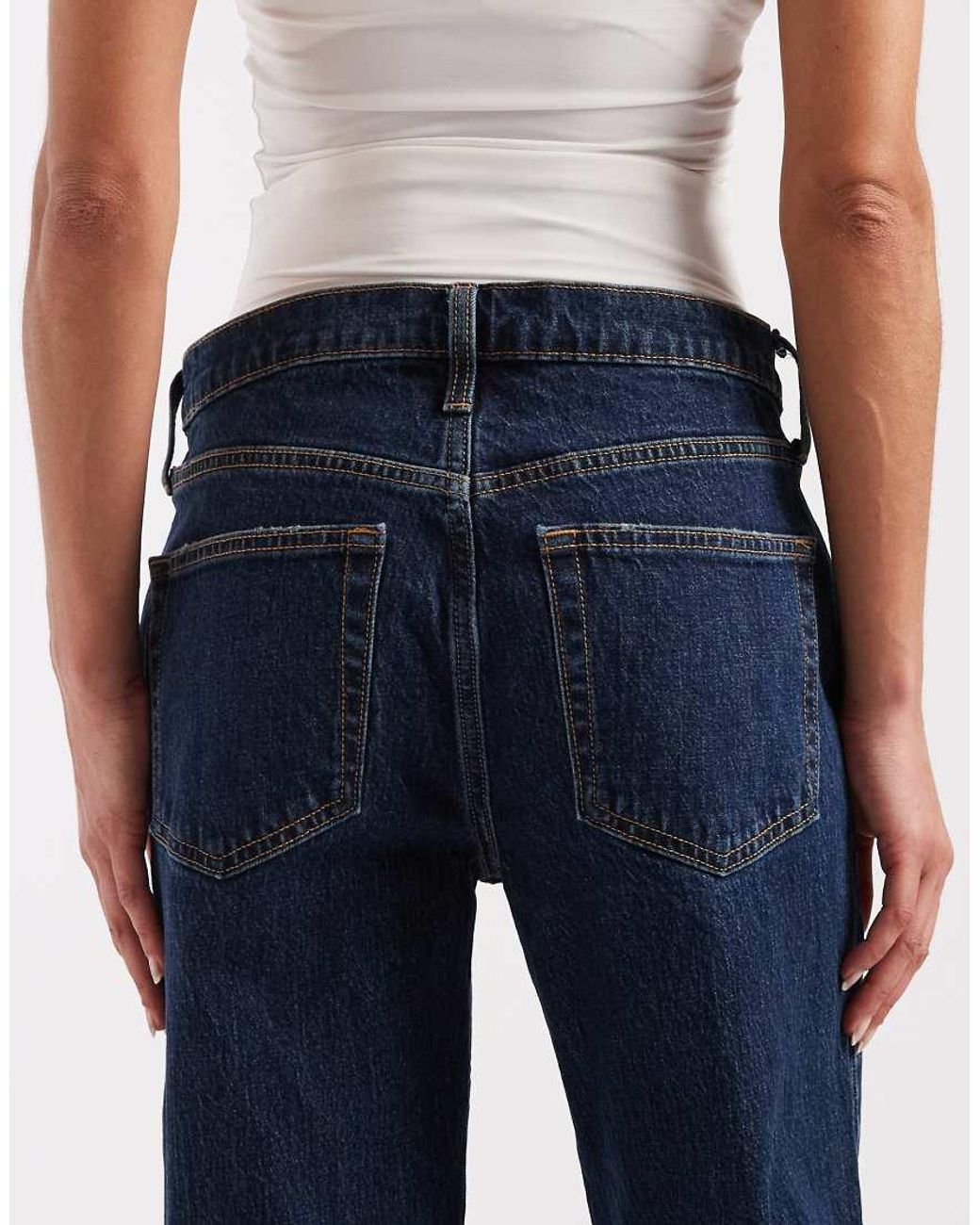 Gap Blue Relaxed Straight Jean
