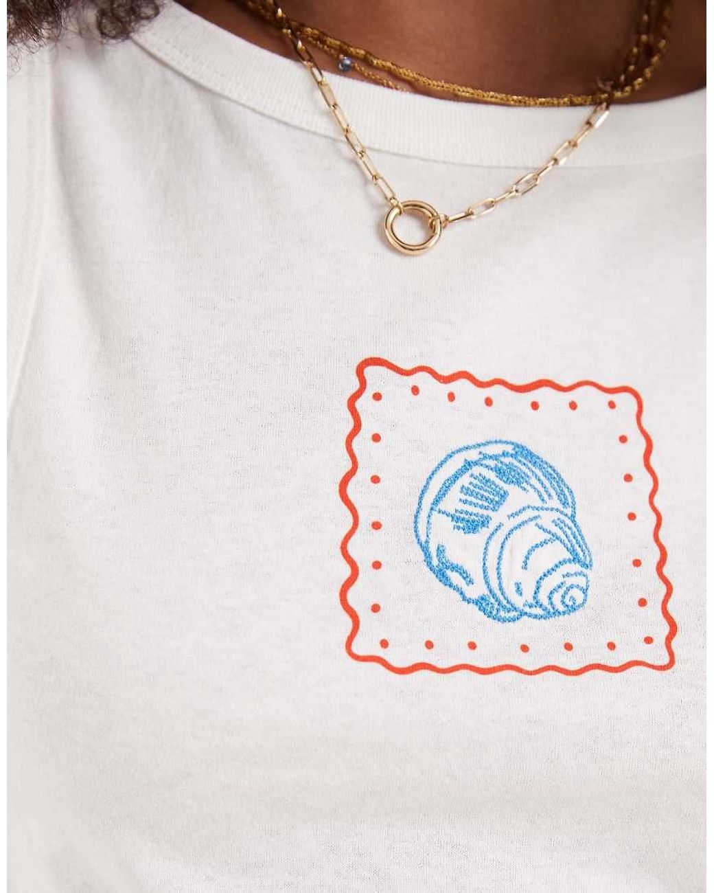 Vero Moda White Jersey Vest