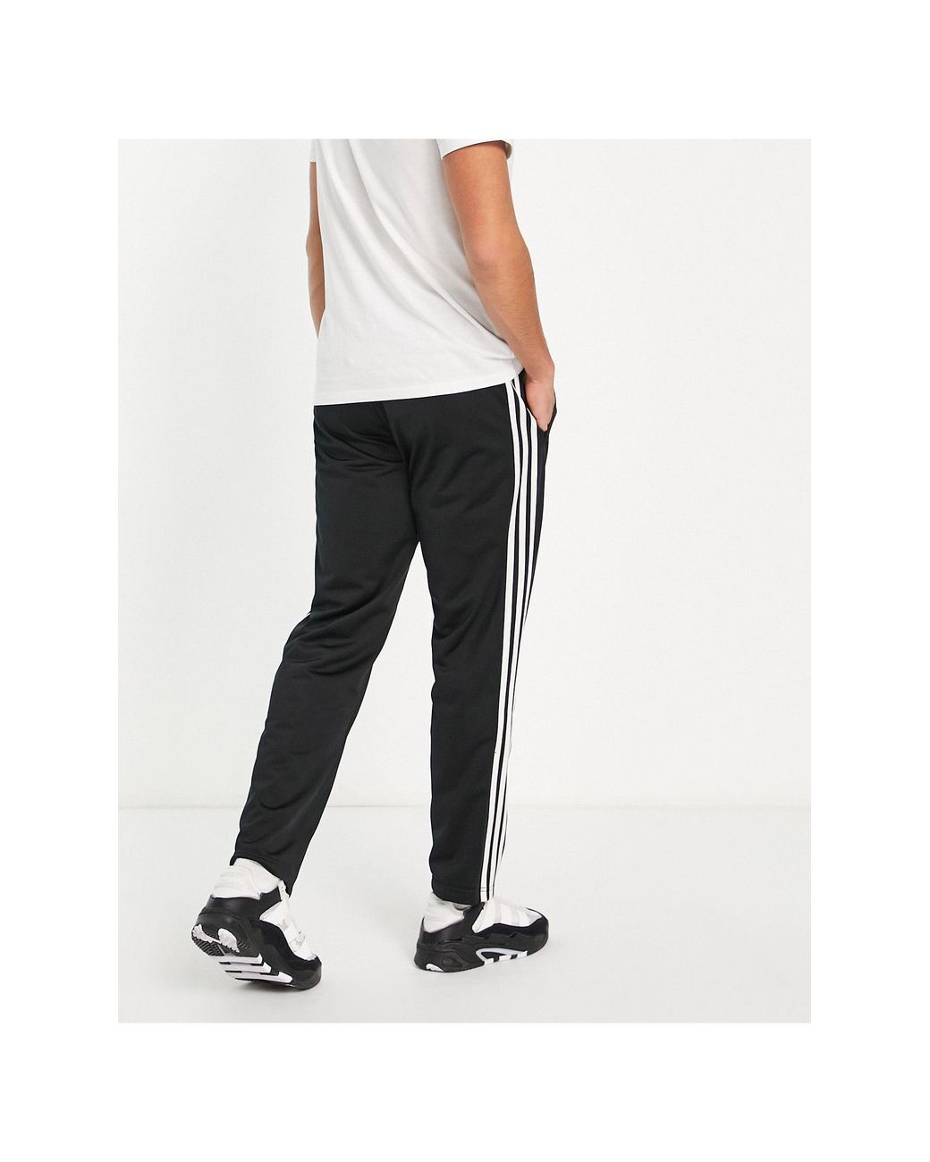 Adicolor firebird - joggers con tre strisce neri da Uomo di adidas Originals  in Bianco | Lyst