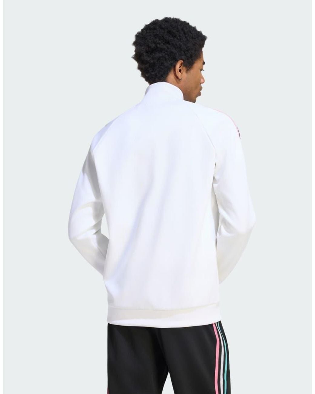 Adidas Originals White Inter Miami Cf Originals Track Top for men