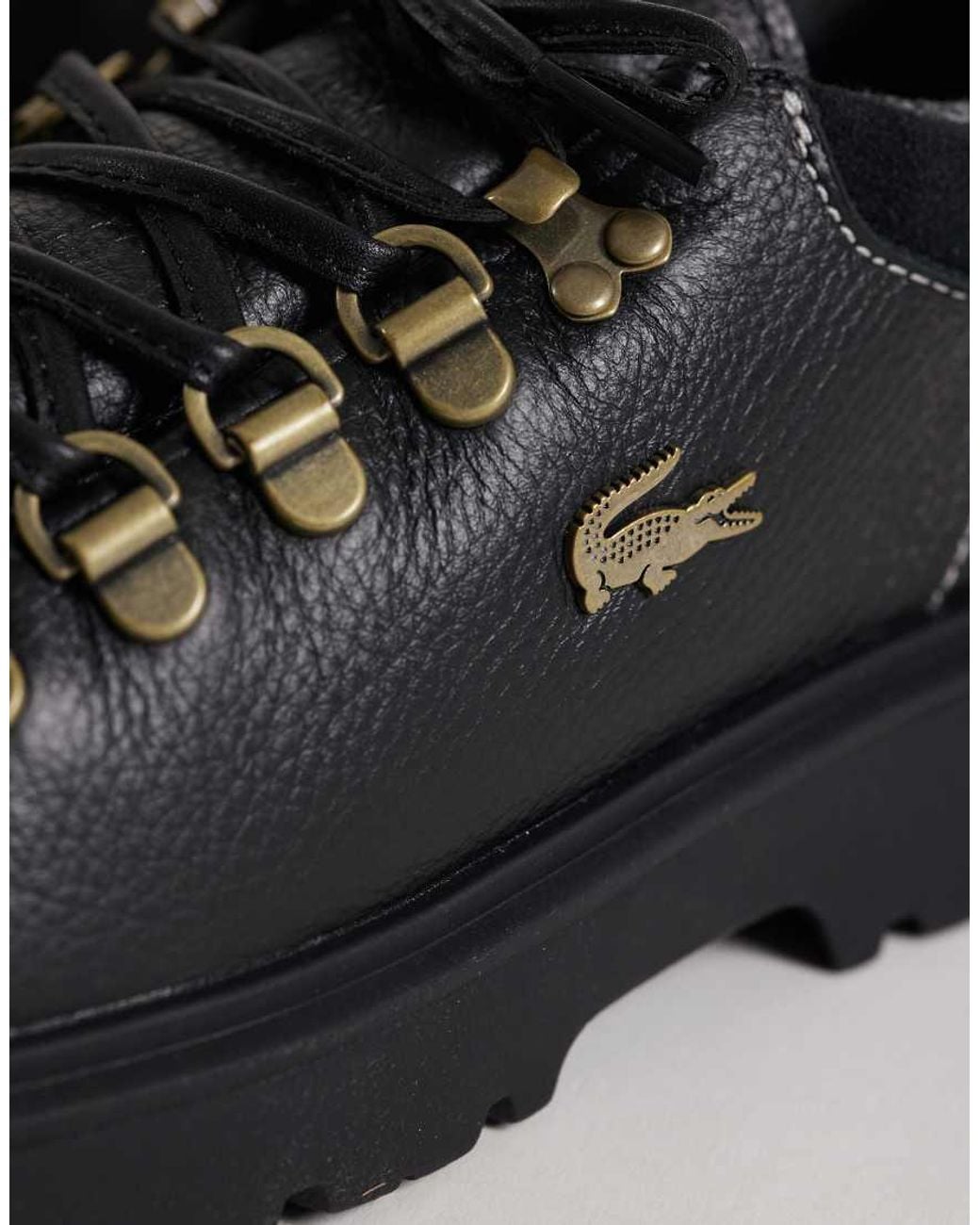Lacoste Black Baseshot Winter Shoe