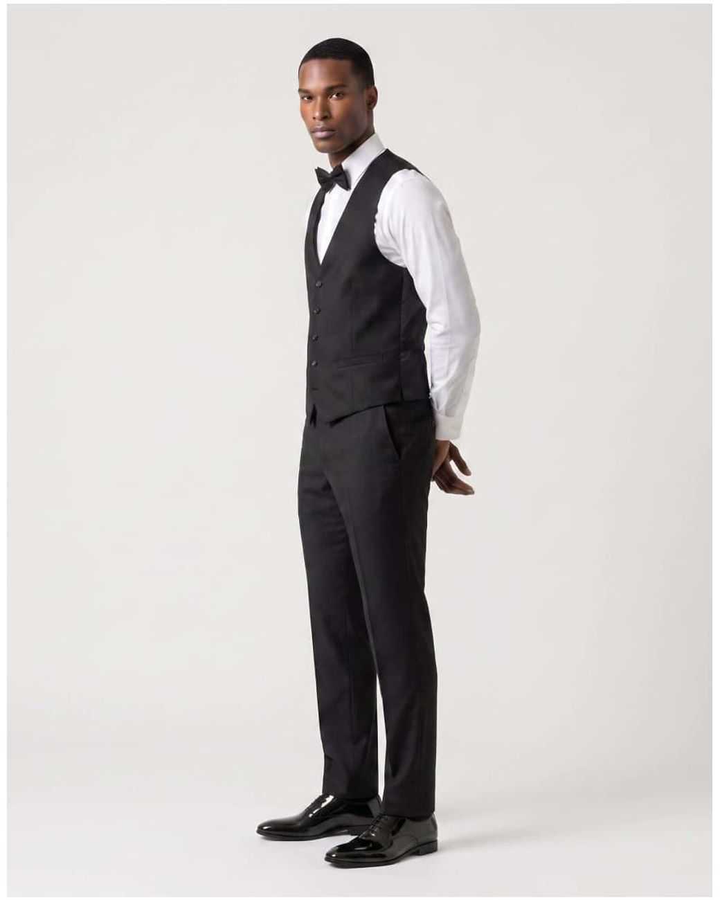 Harry Brown White Raffi Tux Suit Waisstcoat for men