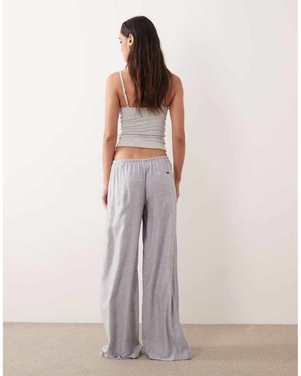 Cotton On Natural Cloud Soft Flannel Wide Leg Pyjama