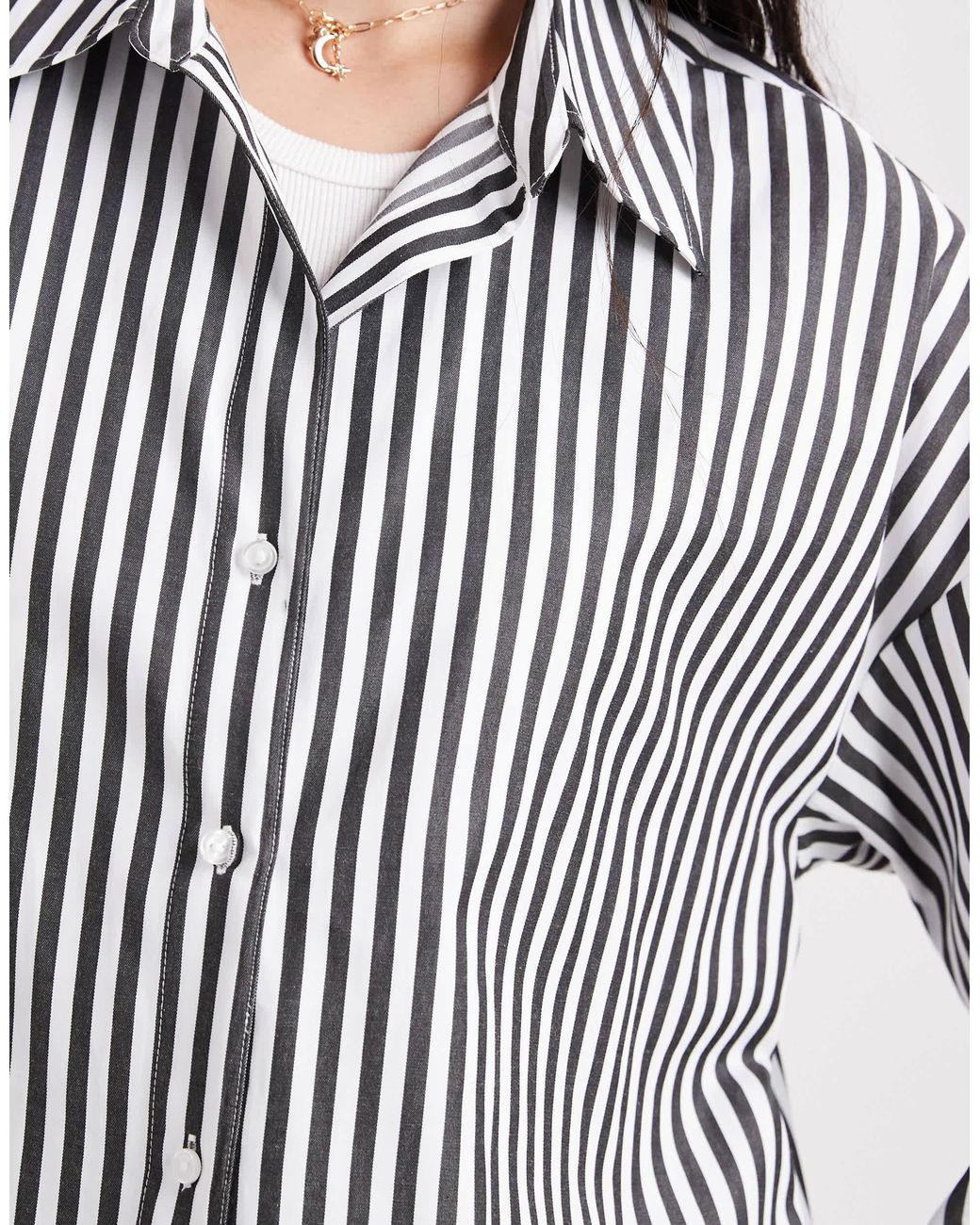ONLY White Oversized Shirt