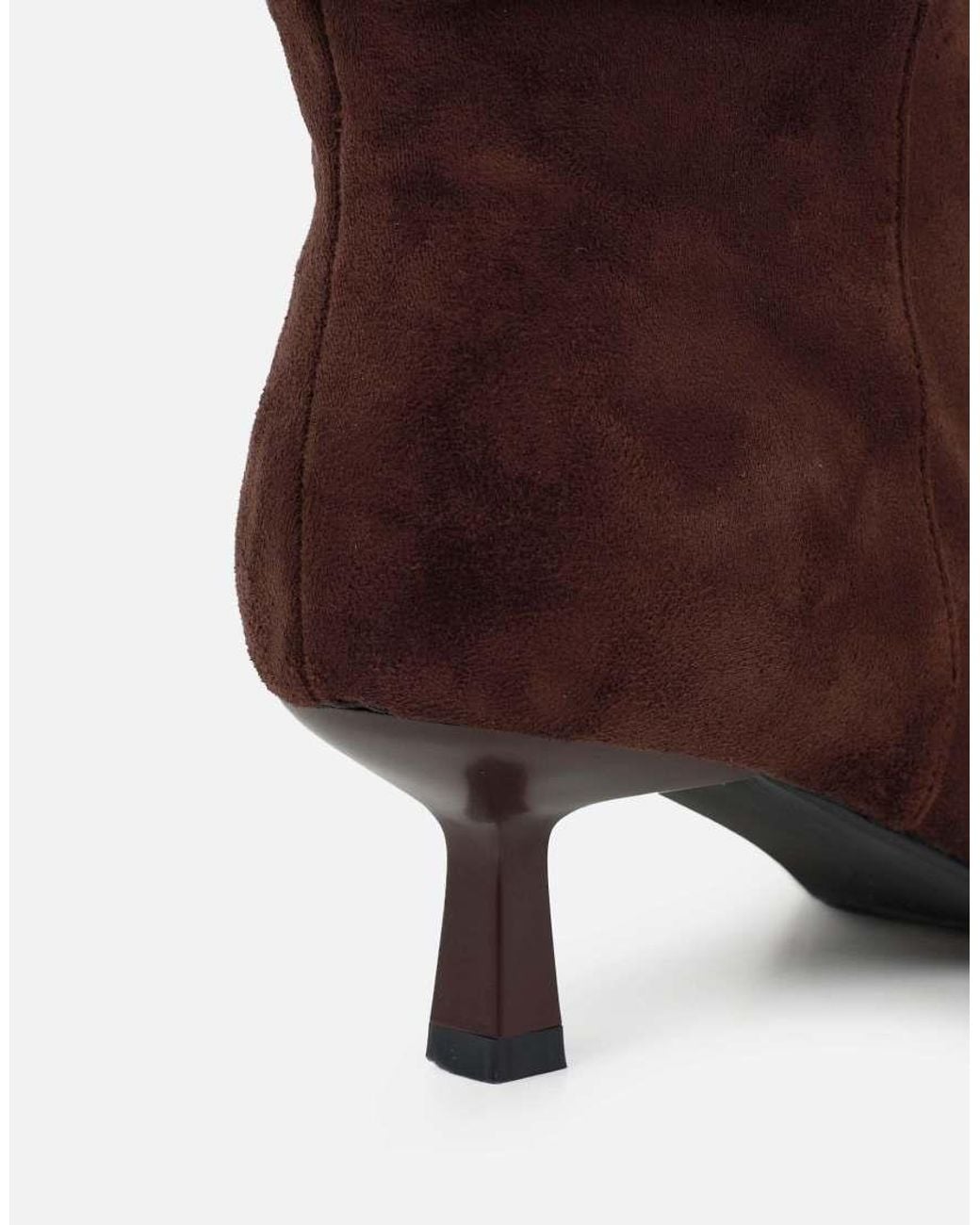 SIMMI Natural Lammy Ruched Boots