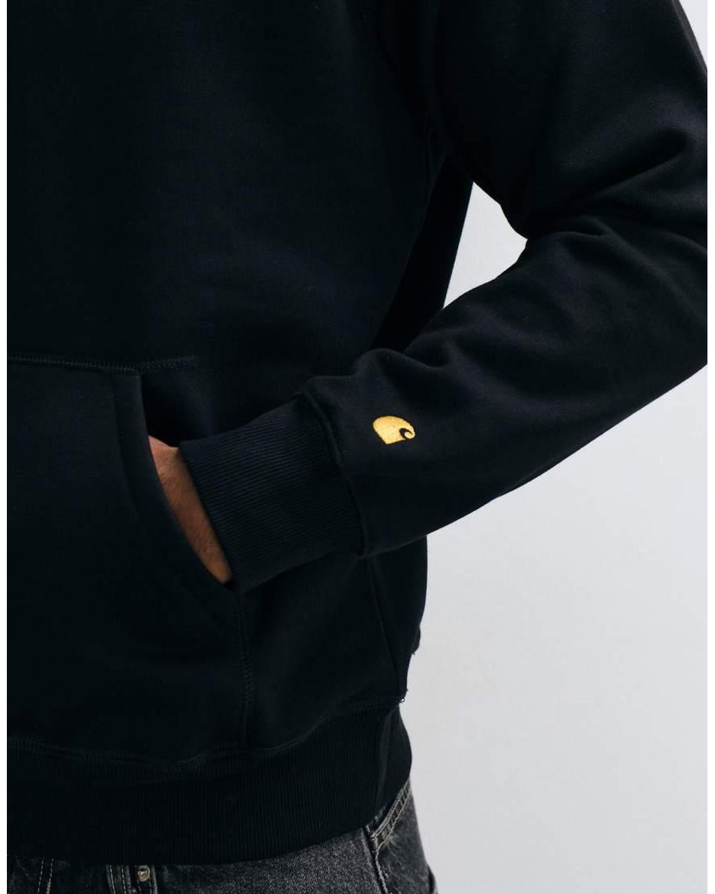 Carhartt Black Chase Hoodie for men